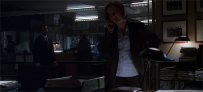 "No, Mulder. I would not say it's an x-ceptional case. It's a terrible pun."