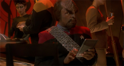 A Worf in the fold...
