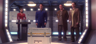 "Good buy, faithful cargo container."