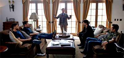 Entourage on tour...