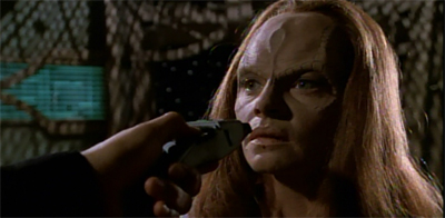 Chakotay has an ex to grind...