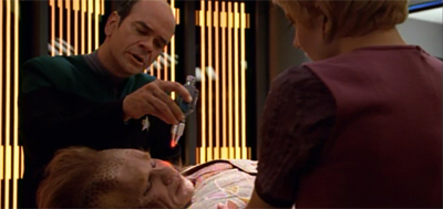 "I'm afraid Neelix is still with us."