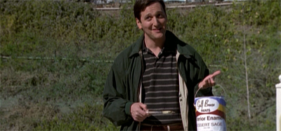 "I see a mailbox and I want to paint it white..."