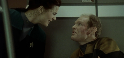 "What? You want me to risk my life to safe a guest character? I'm just a recurring guest star! You're the series regular!"