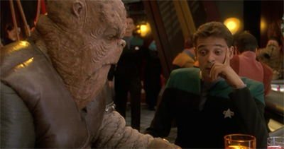 Mourning his losses...