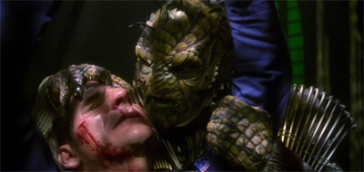 "Damn dirty reptile!"