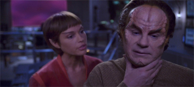 His neck on the line...