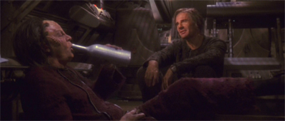 "See? Drinking's much more fun than genocide."