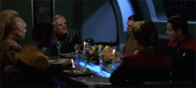 "But, hey, we're better dinner guests... right?"