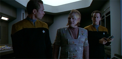 "You... don't suppose I could get a series regular down here to help me, could you?"