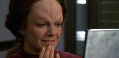 Feeling herself again...