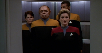 "Boy, is this an awkward lift ride."