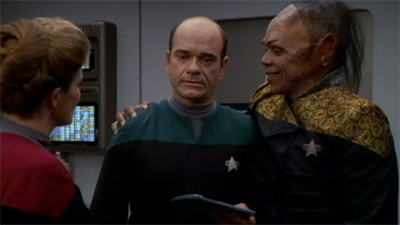 "Mister Tuvix is not quite feeling himselves."