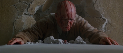 Putting a dent in his reading list...