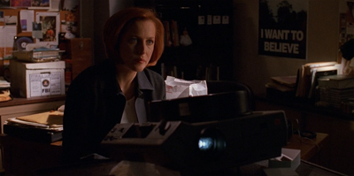 Projecting her uncertainty...