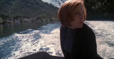 That said, the use of water in an episode about Scully's faith is a nice visual callback to One Breath.