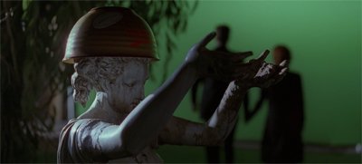 "You know, you think there'd be better security back here."