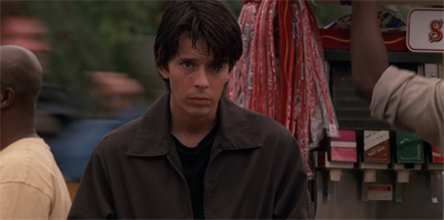 Creepy teen is creepy...