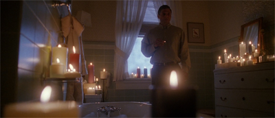 Lighting a candle...