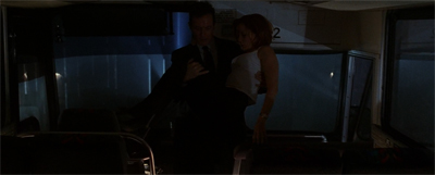 "Mulder never did this, did he?"