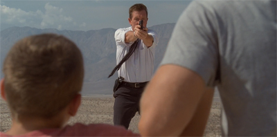 "Let him go, Muldah!"