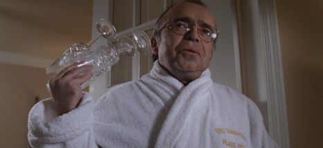 Frohike might have been a little over-eager for the wrap party...