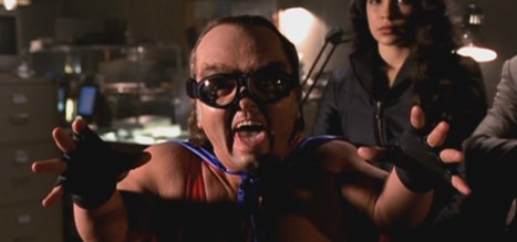 Wrestling with his demons...