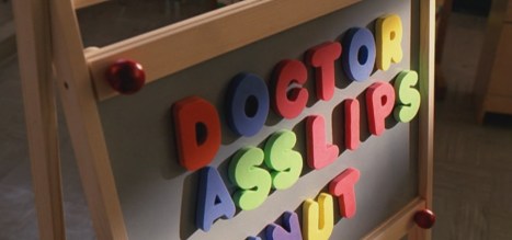 Simon may also have been involved in drafting Three Men and a Smoking Diaper.