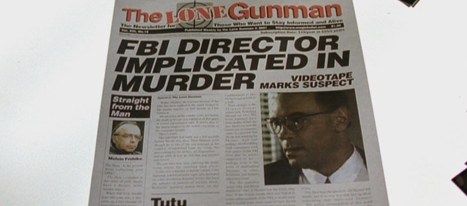 Obviously the Lone Gunmen don't have an in-house legal team...