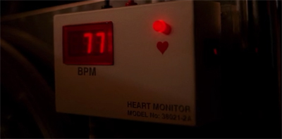 I can hear your heart beat...