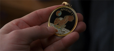 The moon and back...