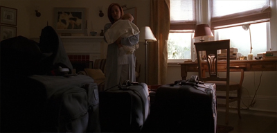 Well, at least Mulder isn't travelling light...