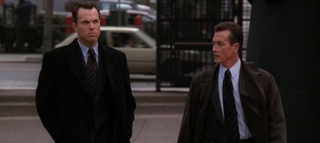 Walk tall. That's the only way he knows how to walk...