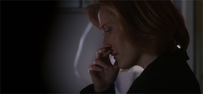 Sad Scully is sad.