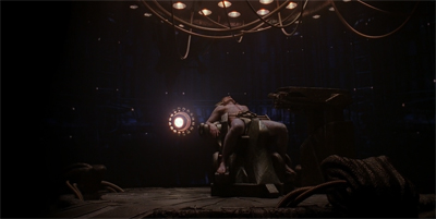 An alien environment...