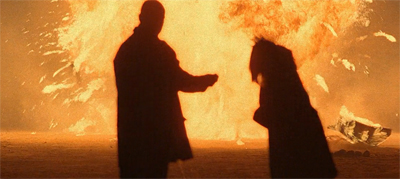 A heated conversation...