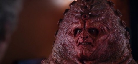 Wait... what happened to the Zygon on the plane? I guess he exploded onto the scene...