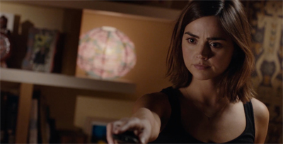 Channelling her inner courage...