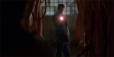 Matching his meat...