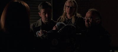 "Don't worry. Three Men and a Smoking Diaper worked out well, right?"