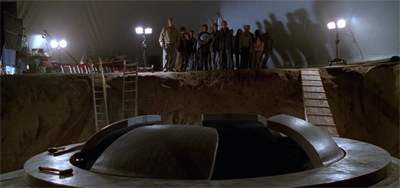 "The lid on the ship goes round and round, round and round, round and round...