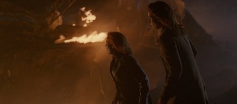 Fire and brimstone...