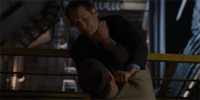 Not everybody was happy to see Duchovny...