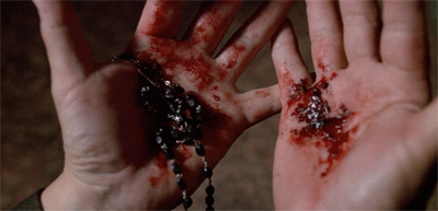 Blood on his hands...