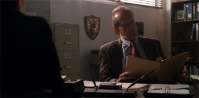 "I know it's a mystery how this made it to production, but did you have to put the script in a case file?"