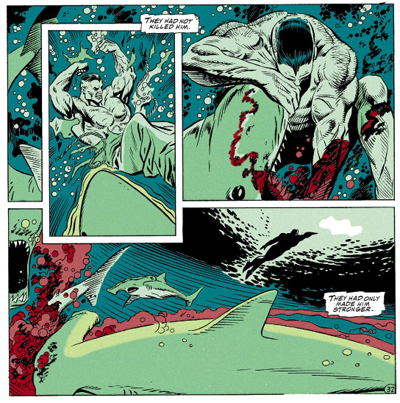 Swimming with sharks...