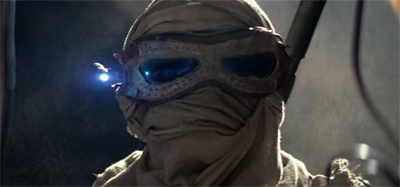 Masking her emotions...