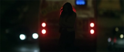 The darkness in the centre of town...