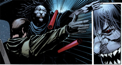 Mulder really doesn't have a flare for this thing...