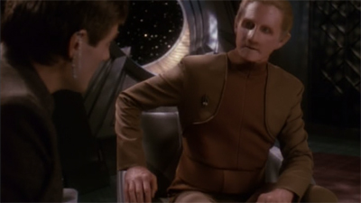 "It's not that we don't like you, Shakaar... It's just that Winn tells better jokes."